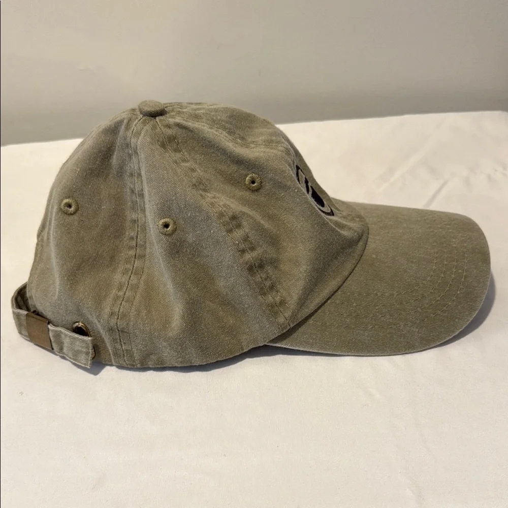 Men’s Olive Green Beardbrand Baseball Cap Hat - Picture 4 of 8